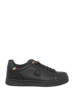 Benetton Sneakersy w kolorze czarnym ze sklepu Limango Polska w kategorii Trampki damskie - zdjęcie 164458660