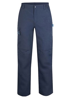 Westfjord Spodnie trekkingowe Zip-Off &quot;Eldfjall&quot; w kolorze granatowym ze sklepu Limango Polska w kategorii Spodnie męskie - zdjęcie 164459391