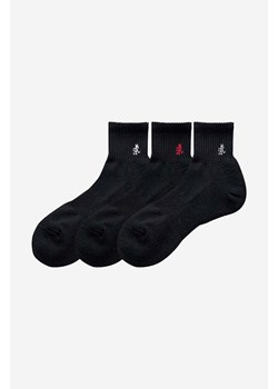 Gramicci skarpetki 3-pack Basic Short Socks męskie kolor czarny SX.M03-black ze sklepu ANSWEAR.com w kategorii Skarpetki męskie - zdjęcie 164499942