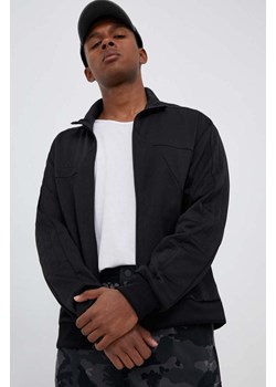 adidas bluza męska kolor czarny gładka IM2894 ze sklepu ANSWEAR.com w kategorii Bluzy męskie - zdjęcie 164500012