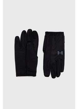 Under Armour rękawiczki Storm męskie kolor czarny ze sklepu ANSWEAR.com w kategorii Rękawiczki męskie - zdjęcie 164500404