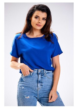 Awama Koszulka w kolorze niebieskim ze sklepu Limango Polska w kategorii Bluzki damskie - zdjęcie 164504062