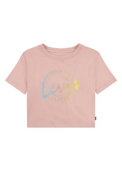 Levi&apos;s Kids Koszulka w kolorze jasnoróżowym ze sklepu Limango Polska w kategorii Bluzki dziewczęce - zdjęcie 164504343