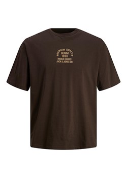 Jack &amp; Jones Koszulka &quot;Carl&quot; w kolorze ciemnobrązowym ze sklepu Limango Polska w kategorii T-shirty męskie - zdjęcie 164505042