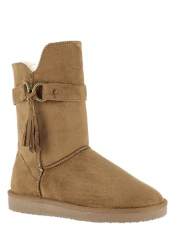 ISLAND BOOT Kozaki zimowe "Crawford" w kolorze jasnobrązowym ze sklepu Limango Polska w kategorii Śniegowce damskie - zdjęcie 164505102