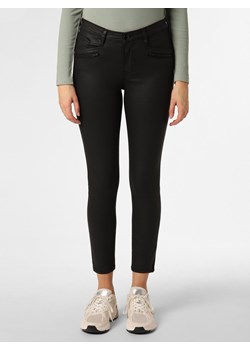 Opus Spodnie Kobiety Bawełna czarny jednolity ze sklepu vangraaf w kategorii Spodnie damskie - zdjęcie 164509493