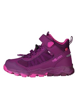 Trollkids Botki turystyczne &quot;Tronfjell Hiker Mid&quot; w kolorze fioletowym ze sklepu Limango Polska w kategorii Buty trekkingowe dziecięce - zdjęcie 164516981