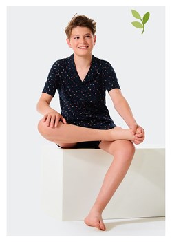 Schiesser Piżama w kolorze czarnym ze sklepu Limango Polska w kategorii Piżamy dziecięce - zdjęcie 164522872