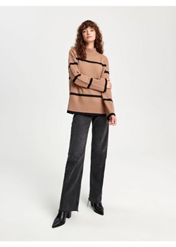 Sinsay - Sweter w paski - kremowy ze sklepu Sinsay w kategorii Swetry damskie - zdjęcie 164525291