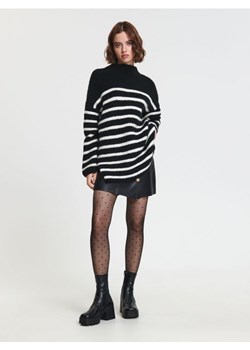 Sinsay - Sweter w paski - czarny ze sklepu Sinsay w kategorii Swetry damskie - zdjęcie 164525294