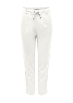 ONLY Spodnie &quot;Caro-Poptrash&quot; w kolorze białym ze sklepu Limango Polska w kategorii Spodnie damskie - zdjęcie 164526974