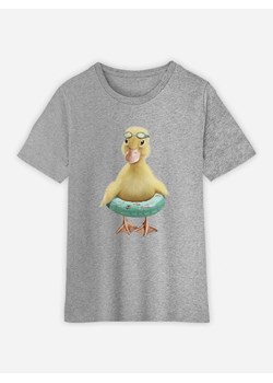 WOOOP Koszulka &quot;Duck bouee&quot; w kolorze szarym ze sklepu Limango Polska w kategorii T-shirty chłopięce - zdjęcie 164533203