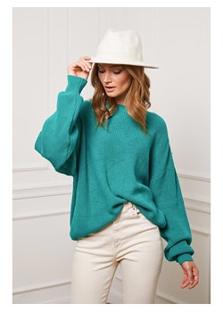 So Cachemire Sweter &quot;Burny&quot; w kolorze zielonym ze sklepu Limango Polska w kategorii Swetry damskie - zdjęcie 164533380