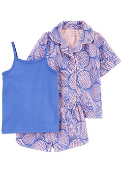 carter&apos;s 3-częściowa piżama w kolorze fioletowym ze sklepu Limango Polska w kategorii Piżamy dziecięce - zdjęcie 164534504