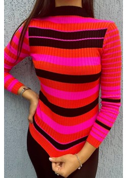 Sweter SELONVA FUCHSIA ze sklepu Ivet Shop w kategorii Swetry damskie - zdjęcie 164537090