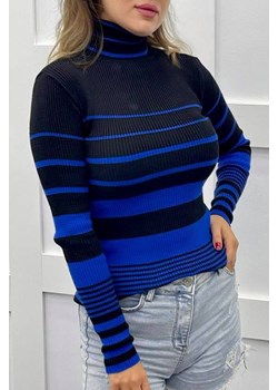 Sweter RALIRNA BLUE ze sklepu Ivet Shop w kategorii Swetry damskie - zdjęcie 164537100
