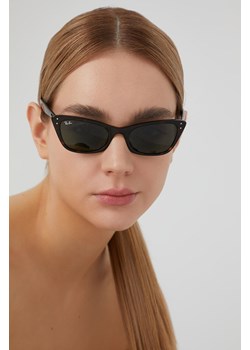 Ray-Ban okulary przeciwsłoneczne LADY BURBANK damskie kolor czarny 0RB2299 ze sklepu PRM w kategorii Okulary przeciwsłoneczne damskie - zdjęcie 164537181