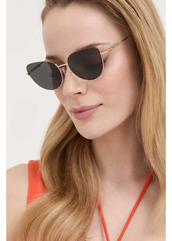 Burberry okulary przeciwsłoneczne HARPER damskie kolor czarny 0BE3144 ze sklepu PRM w kategorii Okulary przeciwsłoneczne damskie - zdjęcie 164537203
