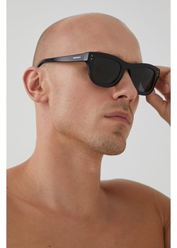 Burberry Okulary przeciwsłoneczne męskie kolor czarny ze sklepu PRM w kategorii Okulary przeciwsłoneczne męskie - zdjęcie 164537221