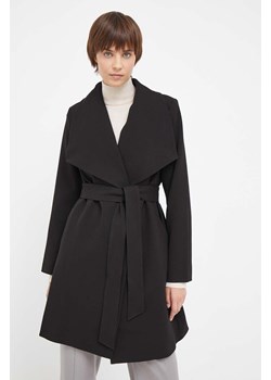 Lauren Ralph Lauren płaszcz damski kolor czarny przejściowy ze sklepu ANSWEAR.com w kategorii Płaszcze damskie - zdjęcie 164539862