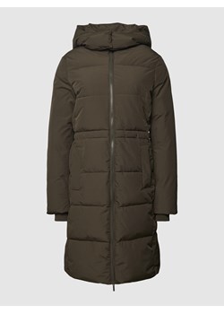 Płaszcz pikowany z kapturem ze sklepu Peek&Cloppenburg  w kategorii Płaszcze damskie - zdjęcie 164541983