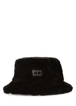 Tommy Jeans Damski bucket hat z dwustronnym wzorem Kobiety czarny jednolity ze sklepu vangraaf w kategorii Kapelusze damskie - zdjęcie 164547043