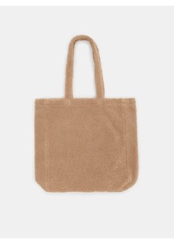 Sinsay - Torba pluszowa - brązowy ze sklepu Sinsay w kategorii Torby Shopper bag - zdjęcie 164549362