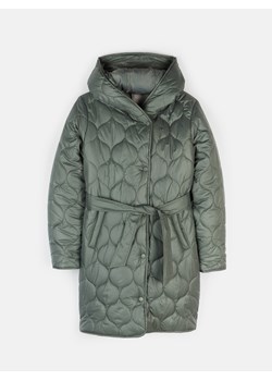 GATE Pikowana zimowa pikowana kurtka z paskiem 34 ze sklepu gateshop w kategorii Kurtki damskie - zdjęcie 164553232