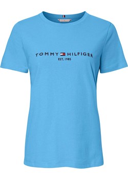 Tommy Hilfiger Koszulka w kolorze błękitnym ze sklepu Limango Polska w kategorii Bluzki damskie - zdjęcie 164555892