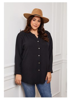 Plus Size Company Bluzka &quot;British&quot; w kolorze czarnym ze sklepu Limango Polska w kategorii Koszule damskie - zdjęcie 164557134