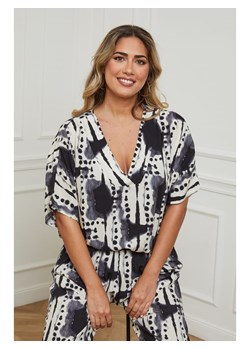 Plus Size Company Bluzka w kolorze biało-czarnym ze sklepu Limango Polska w kategorii Bluzki damskie - zdjęcie 164557260
