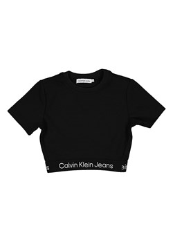 Calvin Klein Koszulka w kolorze czarnym ze sklepu Limango Polska w kategorii Bluzki dziewczęce - zdjęcie 164563773
