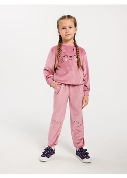 Sinsay - Komplet: bluza i spodnie - fioletowy ze sklepu Sinsay w kategorii Dresy dziewczęce - zdjęcie 164577493