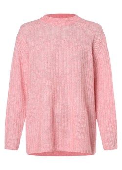 Msch Copenhagen Sweter damski z dodatkiem alpaki Kobiety różowy marmurkowy ze sklepu vangraaf w kategorii Swetry damskie - zdjęcie 164578331