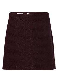 Marie Lund Spódnica damska Kobiety bakłażanowy wypukły wzór tkaniny ze sklepu vangraaf w kategorii Spódnice - zdjęcie 164578343