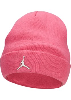 Wywijana czapka Jordan - Różowy ze sklepu Nike poland w kategorii Czapki zimowe damskie - zdjęcie 164581580