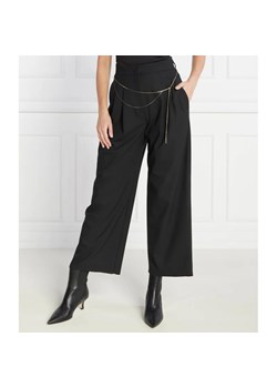 Marella Spodnie z paskiem FANTE | Regular Fit ze sklepu Gomez Fashion Store w kategorii Spodnie damskie - zdjęcie 164585782
