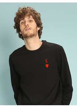 WOOOP Bluza "King" w kolorze czarnym ze sklepu Limango Polska w kategorii Bluzy męskie - zdjęcie 164587924