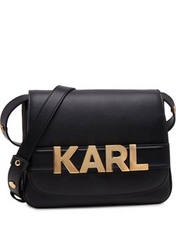 Karl Lagerfeld Skórzana listonoszka k/letters flap ze sklepu Gomez Fashion Store w kategorii Listonoszki - zdjęcie 164651460
