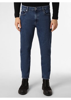 Calvin Klein Jeans Jeansy Mężczyźni Bawełna medium stone jednolity ze sklepu vangraaf w kategorii Jeansy męskie - zdjęcie 164690000
