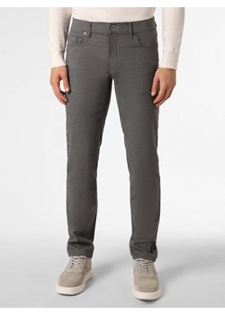 BRAX Spodnie Mężczyźni Bawełna szary wzorzysty ze sklepu vangraaf w kategorii Spodnie męskie - zdjęcie 164690020