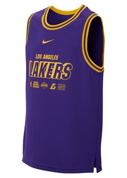 Koszulka bez rękawów dla dużych dzieci (chłopców) Nike Dri-FIT DNA NBA Los Angeles Lakers Courtside - Fiolet ze sklepu Nike poland w kategorii T-shirty chłopięce - zdjęcie 164693601