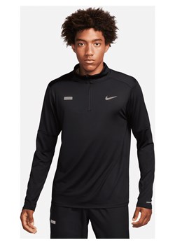 Męska bluza do biegania z zamkiem 1/2 Dri-FIT Nike Flash - Czerń ze sklepu Nike poland w kategorii Bluzy męskie - zdjęcie 164693631