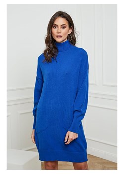 So Cachemire Sukienka dzianinowa &quot;Tivoli&quot; w kolorze niebieskim ze sklepu Limango Polska w kategorii Sukienki - zdjęcie 164695561