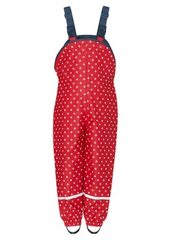 Playshoes Ogrodniczki przeciwdeszczowe w kolorze czerwonym ze sklepu Limango Polska w kategorii Spodnie dziewczęce - zdjęcie 164696871
