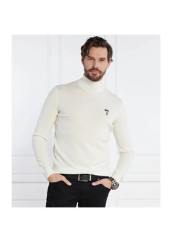 Karl Lagerfeld Wełniany golf | Regular Fit ze sklepu Gomez Fashion Store w kategorii Swetry męskie - zdjęcie 164713493