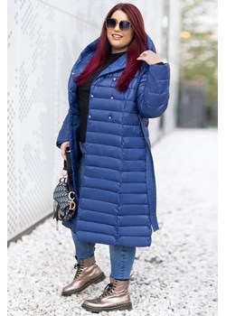 Kurtka QWARTA BLUE ze sklepu Ivet Shop w kategorii Płaszcze damskie - zdjęcie 164718081