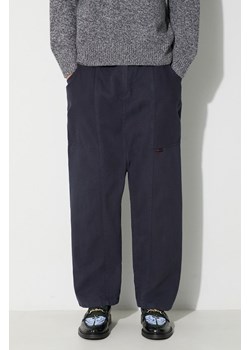 Gramicci spodnie bawełniane kolor granatowy proste ze sklepu PRM w kategorii Spodnie męskie - zdjęcie 164737322