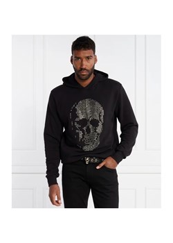 Philipp Plein Bluza Skull strass | Regular Fit ze sklepu Gomez Fashion Store w kategorii Bluzy męskie - zdjęcie 164737912