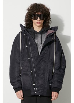 Rick Owens kurtka męska kolor czarny zimowa ze sklepu PRM w kategorii Kurtki męskie - zdjęcie 164744252